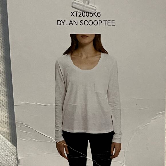 Standard by Sanctuary White Dylan Long Sleeve Shirt New - Picture 7 of 9